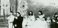 Fr. Oleg together with the community start a struggle for return the St. Andrew the First Called Cathedral to the faithful for reviving its religious destination